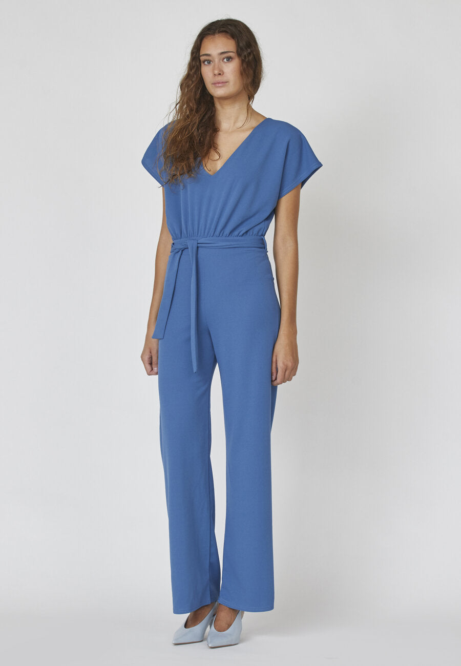 Girl Jumpsuit Cobalt