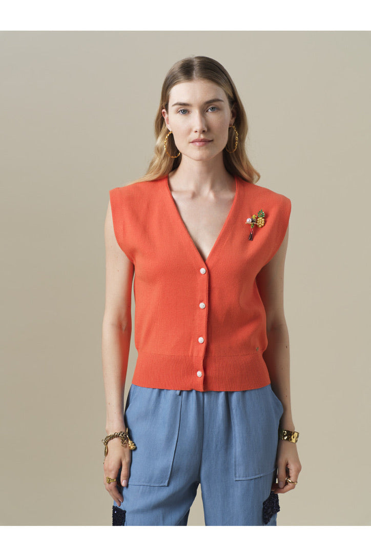 Gilet Molla Orange