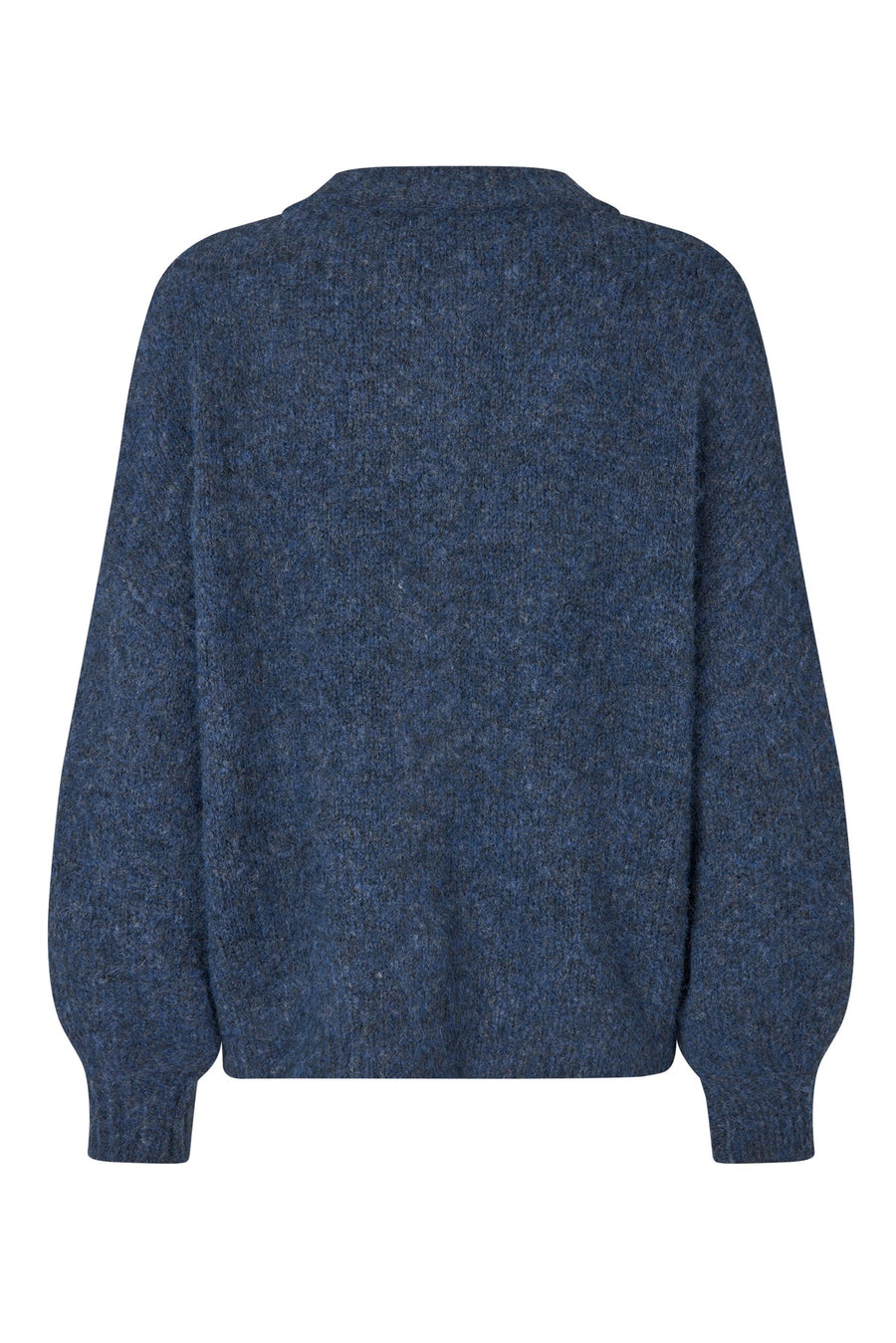 Patrisia Solid Knit Cardigan Navy