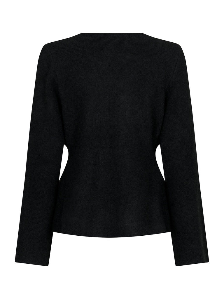 Marie Louise Knit Cardigan Black