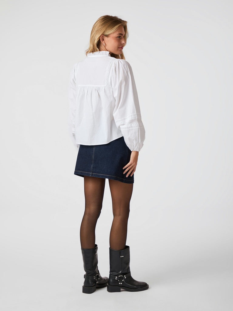 Opal C Poplin Blouse