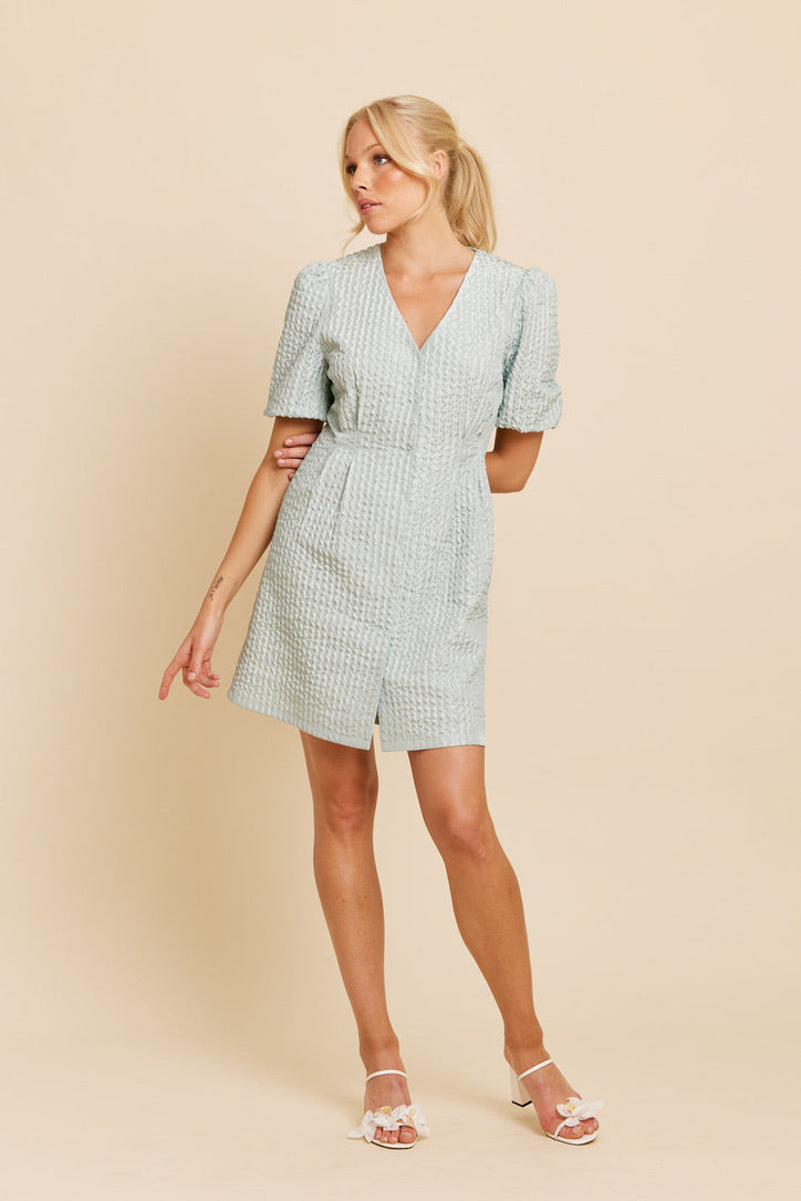 Paris By Night Dress Mint