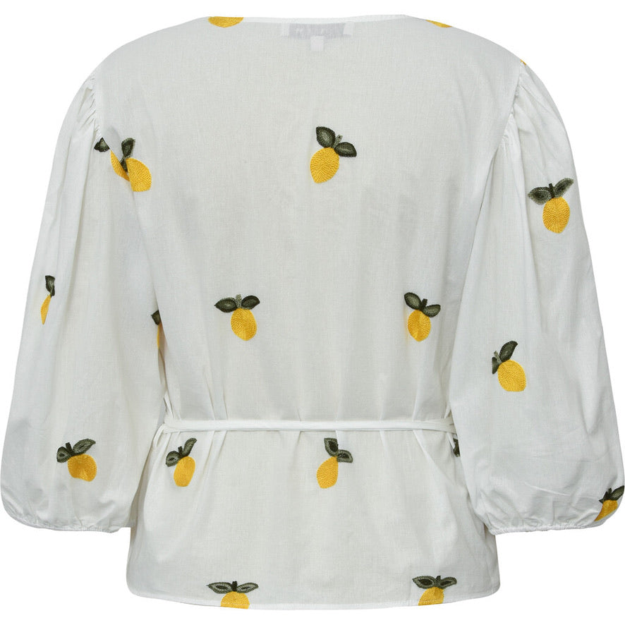 Rebekka Fruit Blouse Yellow