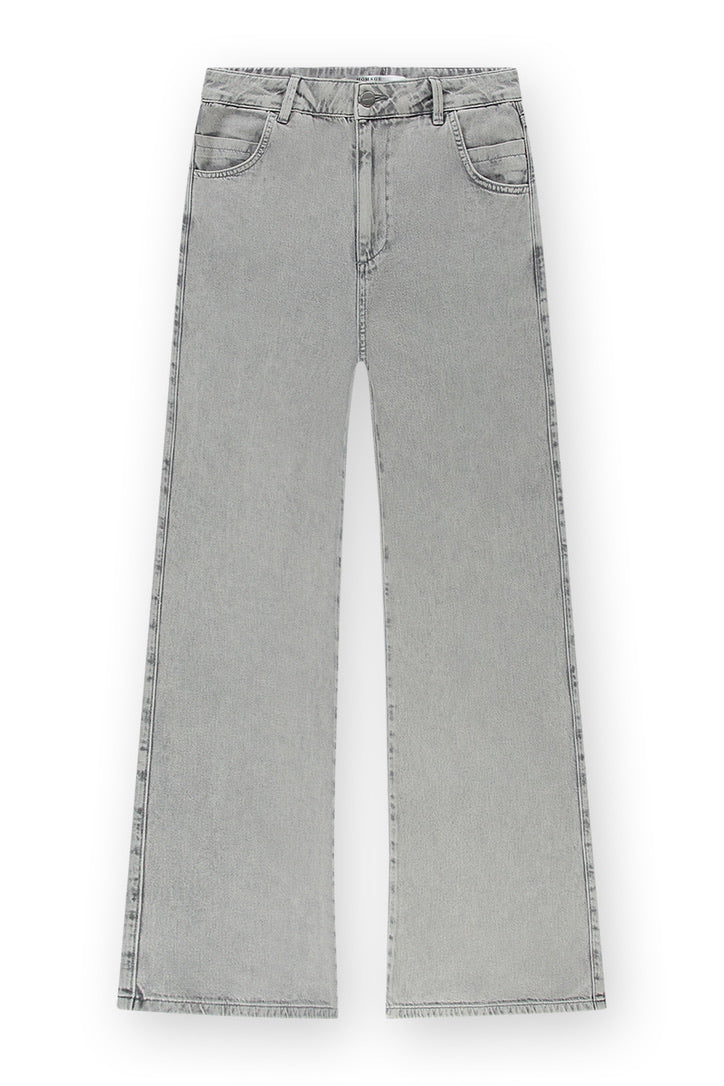 Palazzo Jeans Light Grey