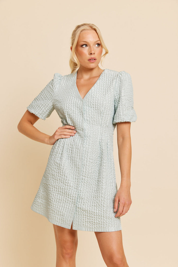 Paris By Night Dress Mint