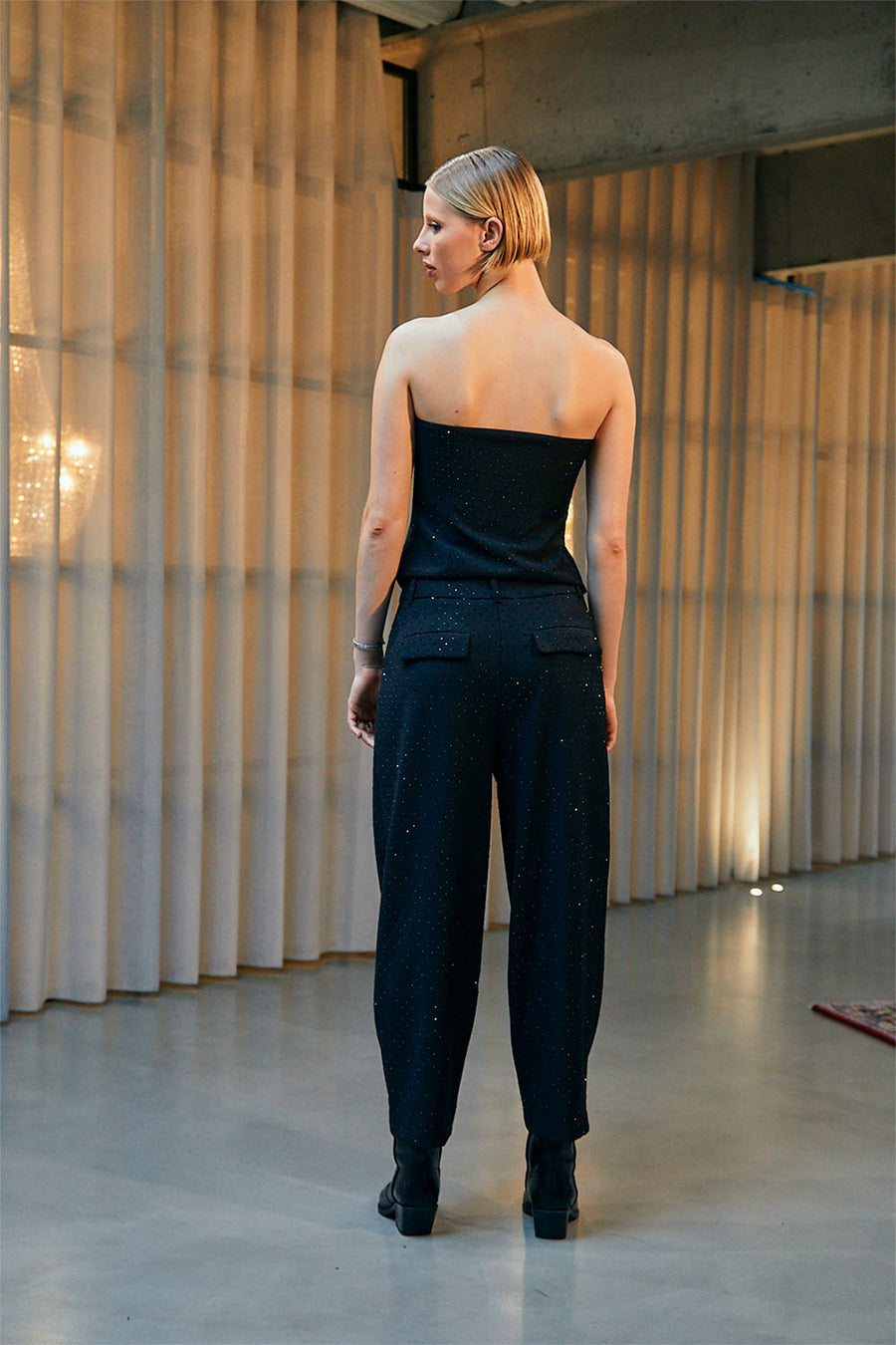 WBLSILJA BARREL LEG PANT